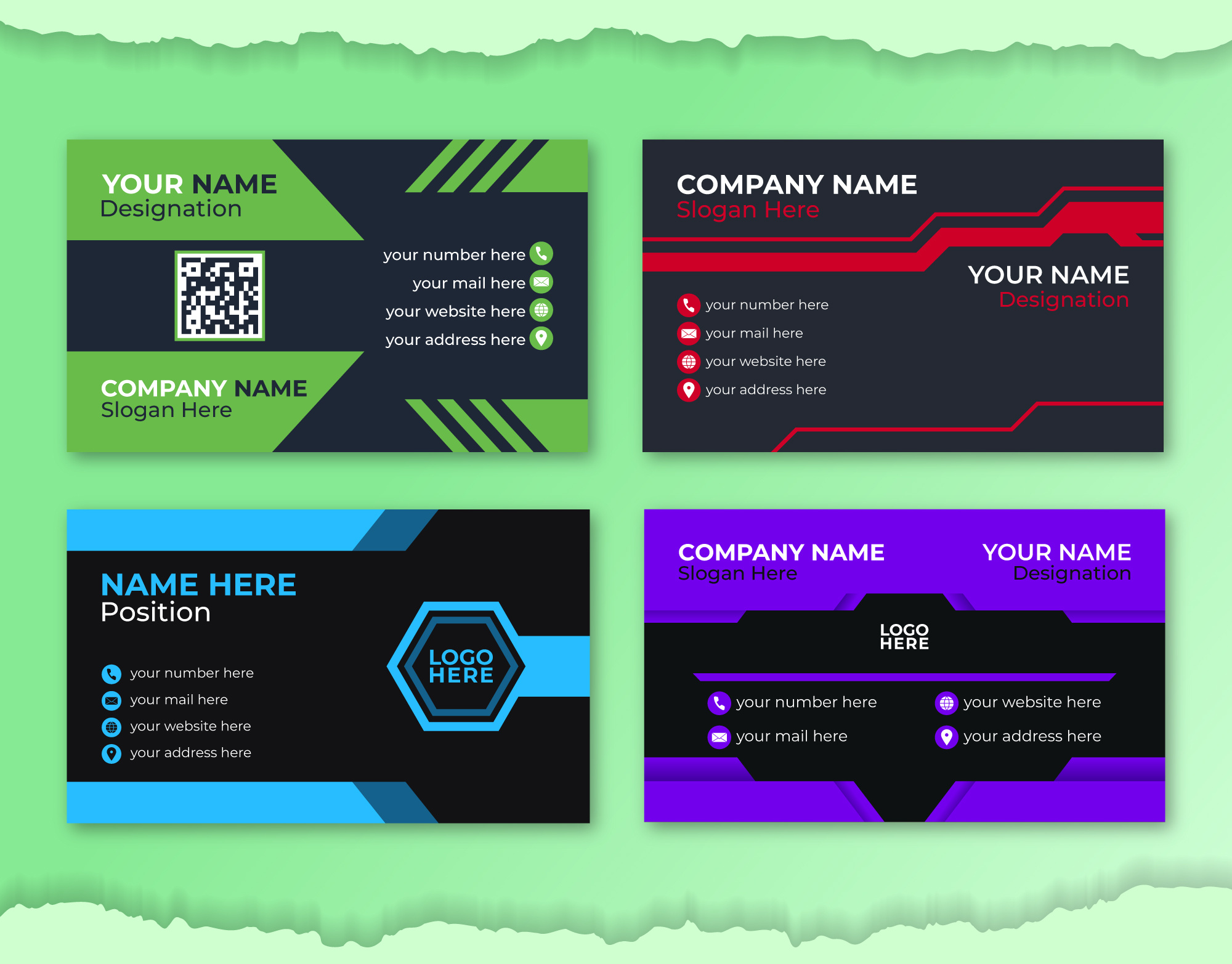 Modern Business Card Design for Corporate Branding adobe illustrator brand identity design branding branding design business card design clean design corporate branding corporate design graphic design minimal design modern business card print design professional design stationery design