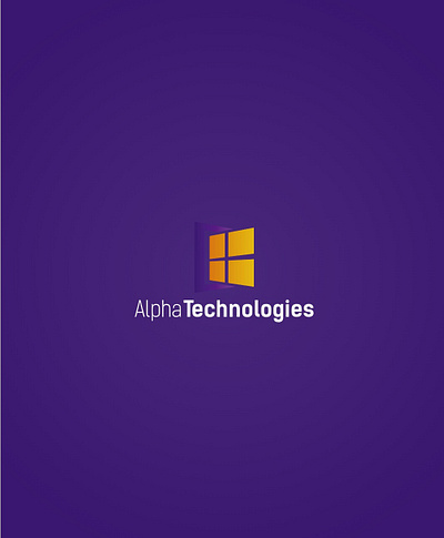 Alpha Technologies - Modern Tech Branding Mockup branding branding design corporate branding graphic design logo logo mockup modern business logo professional branding tech logo technology logo