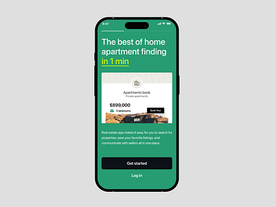 Hoolis - Real Estate App Onboarding | UI & UX Design animation apartment app design mobile app mobile screens modern design motion graphics onboarding product design real estate real estate app real property realtor ui ui design user experience user interface ux ux design wavespace