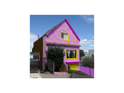 San Francisco Sprinkle House artwork fine art illustration photoshop art