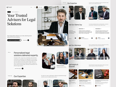 Law Firm Website Design advocate attractiveui immigration law landing page law app law consulting law firm lawyer legal adviser legal office legal services legal support redesign ui website