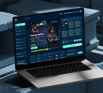 Chests battle battle dashboard crypto gaming gaming app gaming dashboard gaming portal gaming web app