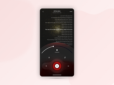 Music Player app blue clean concept dashboard design dribble best shot green media minimal mobile app mobile ui music player red ui ui design ux video player