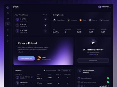 Crypto Wallet Dashboard Design crypto dashboard crypto earning crypto wallet crypto web design dashboard design wallet dashboard wallet dashboard design web dashboard web design web site website