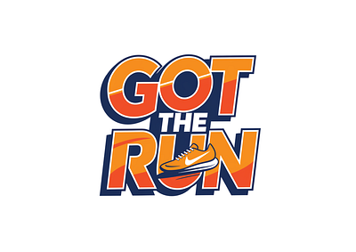 Got The Run Branding Concept branding design graphic design illustration logo typography vector