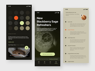 Food Platform App app branding design typography ui ux