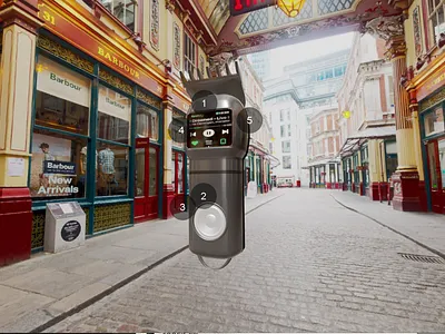 3D Product - clipper with speaker 3d graphic design