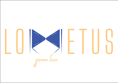 Lorretus Premium Logo design flat logo minimal typography