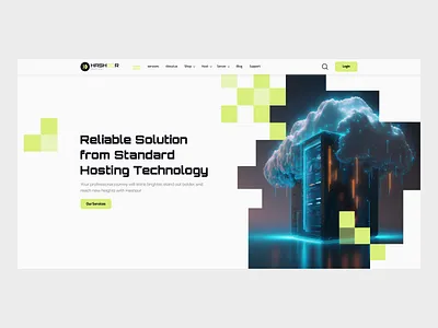 Modern Hosting & Domain branding clouddesign dashboard designinspiration digitalproduct domainui hosting landing page hostingui landingpage minimalui modern ui neumorphism saas server tech uidesign uitrends uxdesign webapp webdesign