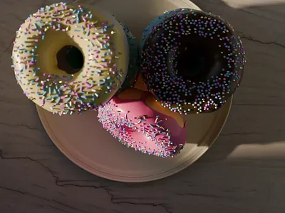 3D DONUT blender