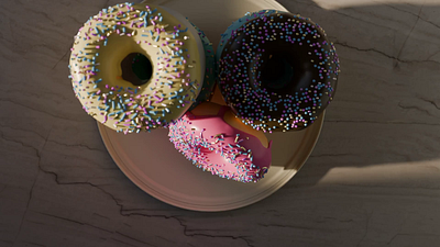 3D DONUT blender