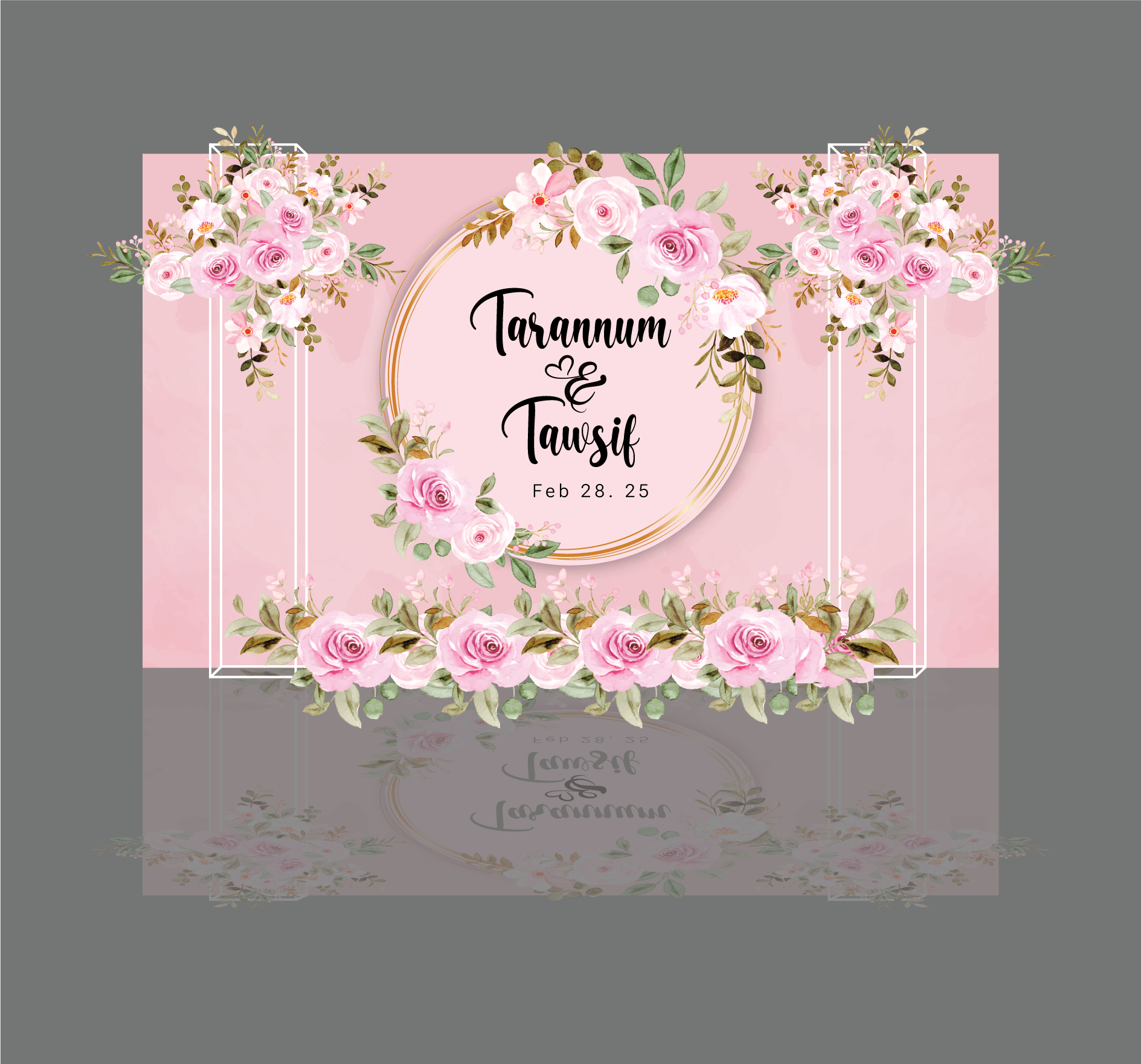 Wedding Backdrop Design backdrop design graphic design wedding backdrop design