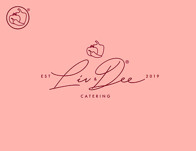 Logo & Icons for Liv & Dee Catering brand design brand identity branding logo logodesign logotype marketing