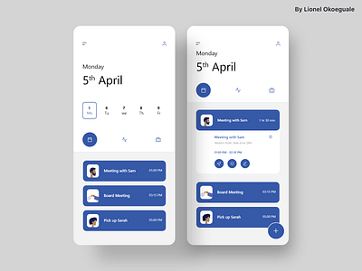 Daily Events app adobexd app design branding dailyui design event app mobile ui uiux ux