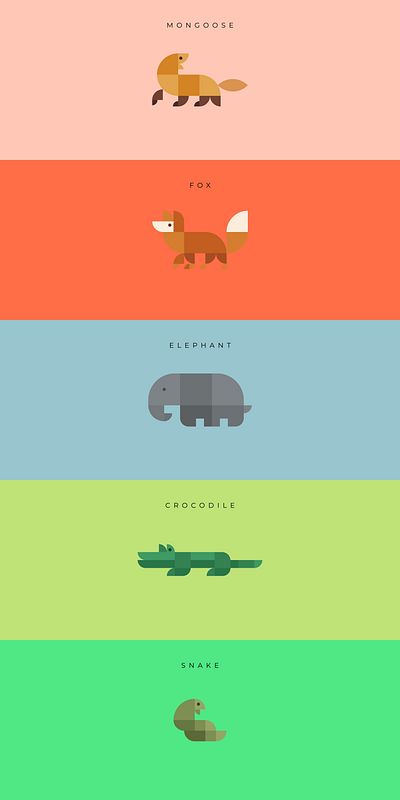 Animal Logo Design graphic design logo ui