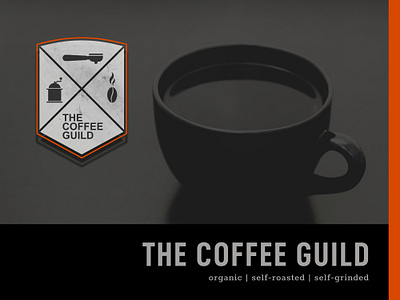 The Coffee Guild branding design graphic design logo minimal vector