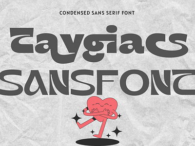 Free Font - Taygiacs branding graphic design illustration taygiacs font family unique ligature font unique style