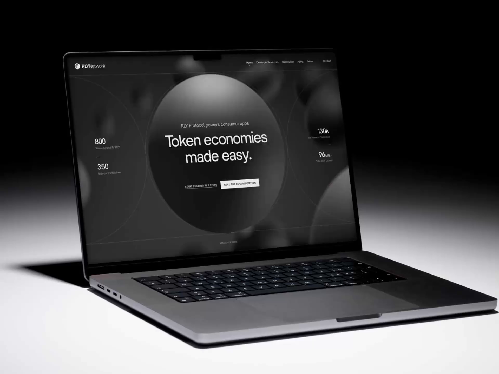 RLY Network Homepage by Huy Phan on Dribbble