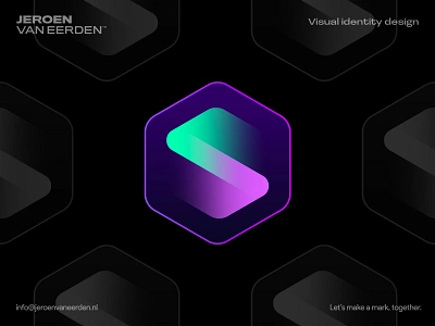 Logo Design Concept - Futuristic S Mark brand identity branding career creative design creative logo education financial futuristic logo hexagon learn logo masterclass money monogram resources s share startup