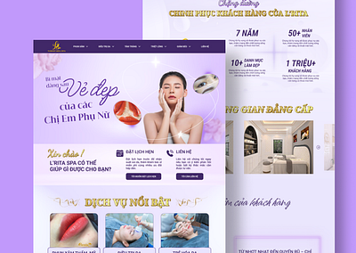 Spa Spacarita.com.vn figma prototype ui ux website