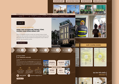 lejardinhouse.vn figma prototype ui ux website