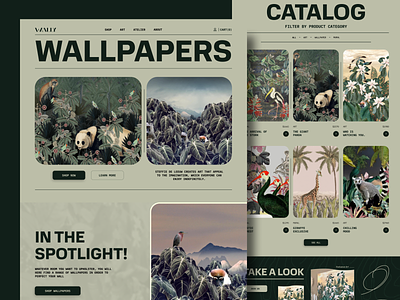 Home Wallpaper Web designs, themes, templates and downloadable graphic  elements on Dribbble