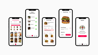 UX & UI Case Study | Food App case study design food app ui uxui