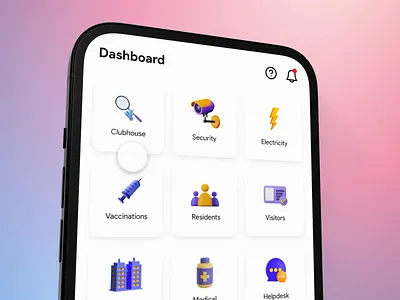 Vaccination Mobile App app app design clean community covid dashboard design healthcare medical minimal mobile app mobile app design motion graphics ui ui design user interface user interface design ux ux design vaccination