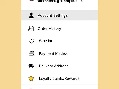 Drop Down Menu #DailyUI app branding design graphic design illustration logo typography ui ux vector
