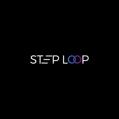 Step Loop logo branding design graphic design illustration logo loop step vector