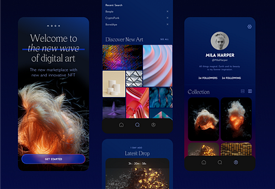 MOON: NFT marketplace UI