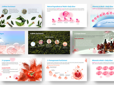 Presentation / VitalBoost Plus branding design graphic design medical presentation design power point design presentation design typography ui vector vitamin supplement