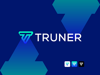 Truner app branding creative design digital agency icon illustration logo t logo truner ui vector