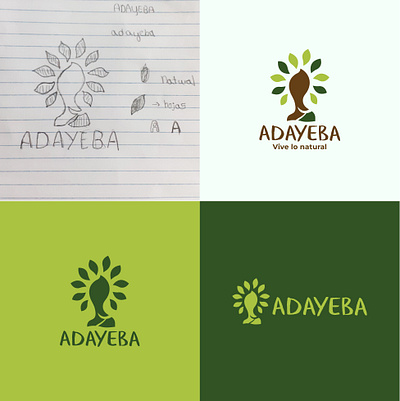 Diseño para Marca de Productos Naturales para el Cabello Afro. adayeba branding cabello afro cuba design empaque etiqueta graphic design hc aldazabal logo productos naturales