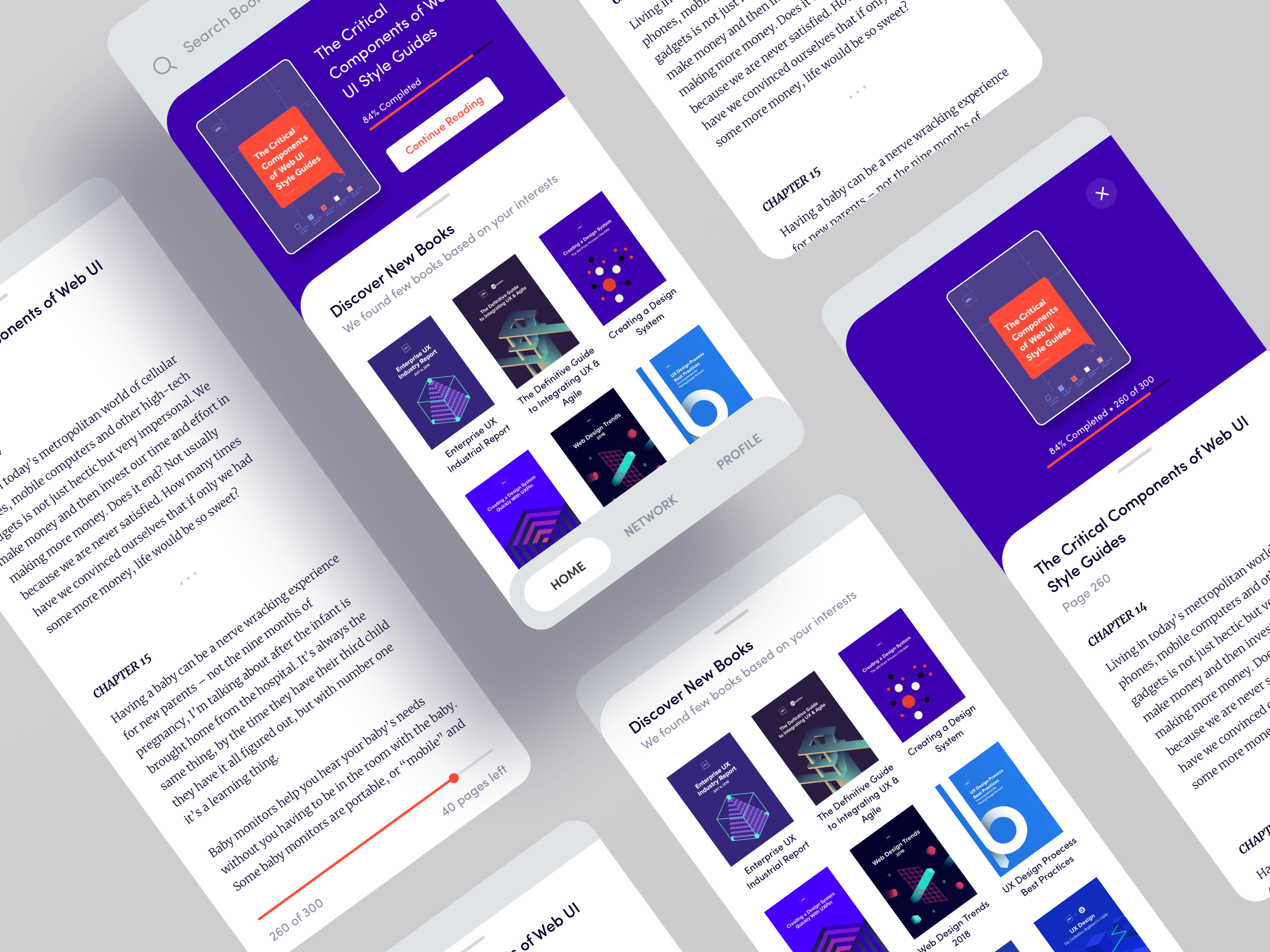 Example of Mobile App Design In Figma