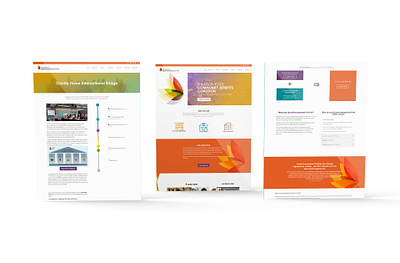 WECBC Website Design branding corporate corporate design design graphic design ui vector web design website