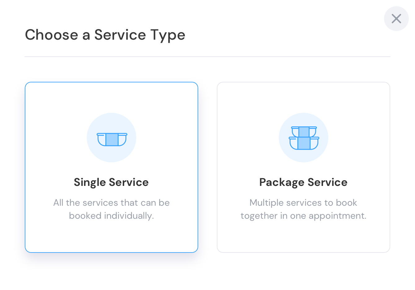 Services Screen Design - Booking Web App by Pentaclay on Dribbble