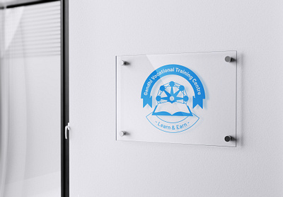 Logo design for Odia Gandhian NGO Vocational Training Centre.... badge badge design blue brand design brand logo branding design graphic design identity identity design logo logo design ngo ngo branding ngo design ngo logo sign sign design visual identity visual identity design