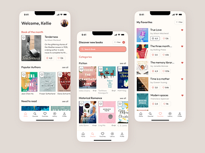 NAMI Reader App bookshop bookshopapp iosdesign mobiledesign mobilereader reader readerapp