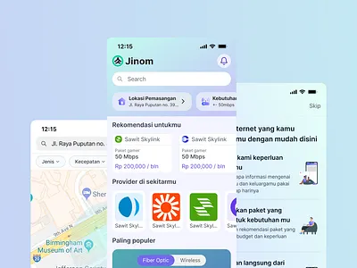 Jinom Internet Service Provider Search Marketplace