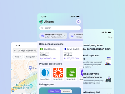 Jinom Internet Service Provider Search Marketplace