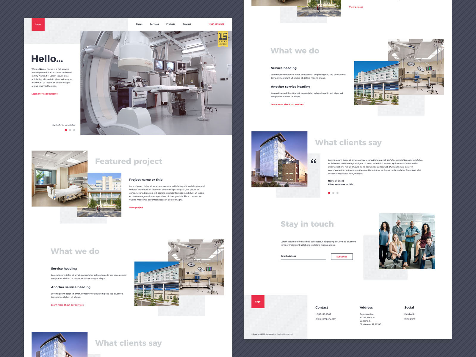 Example of Custom Wordpress Design