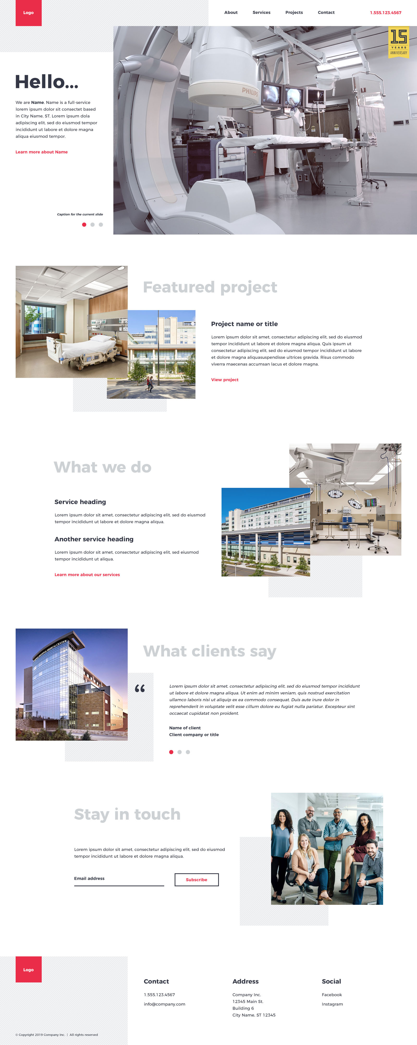 Example of Custom Wordpress Design