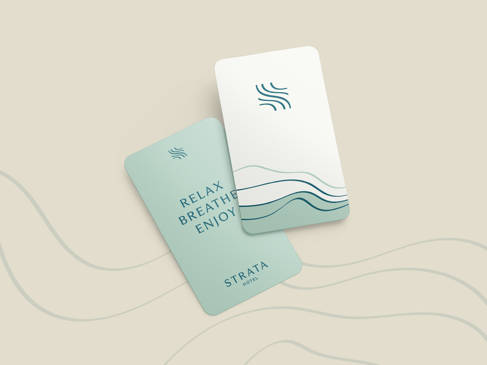 Example of Strata Hotel Key Card