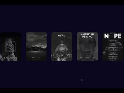 Minimalist Horror Movie UI Showcase cinematicdesign dailydesign designanimation designforbusiness designtrends dribbbleshots freelancedesigner hireadesigner inspiration minimalui movieapp portfolioshowcase streamingplatform uiuxfreelancer uxuidesign webdesign webdesignerforhire