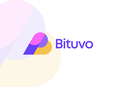 Bituvo Concept 2 3d abstract app logo b logo best logo designer in dribbble brand and identity branding creative lettermark design geometric logo graphic design illustration logo logo designer logotype modern logo saas product logo ui unused logo vector icon mark symbol