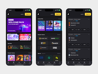 Crypto Casino Mobile UI 🔥 | Sleek & Engaging Gambling App Desig app casino betting betting app blockchain casino app casino games casino interface casino platform casino responsive crypto crypto casino cryptocurrency gambling igaming ui design mobile online casino slots ui web casino