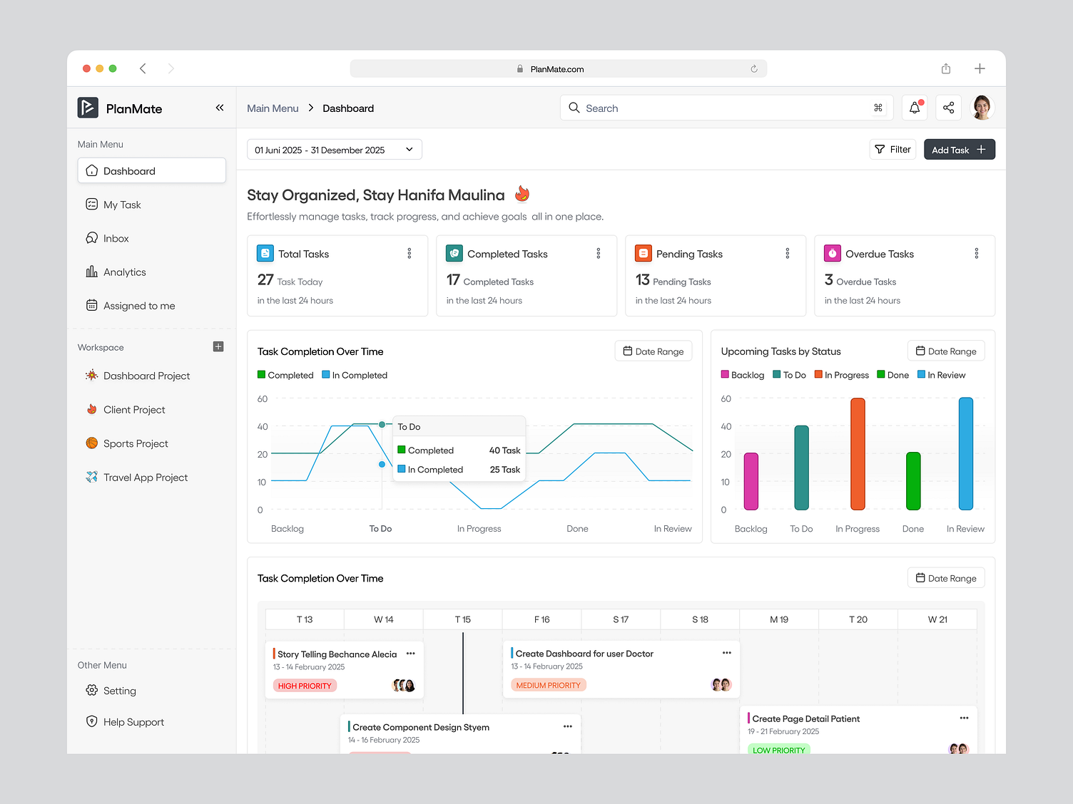 Dashboard Preview