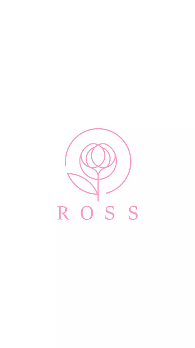 ROSS | Marca para Tienda de Ropa Femenina. branding design graphic design hc aldazabal logo rosa