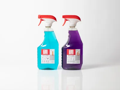 / Pure Goodness clean effective packaging sustainable windex